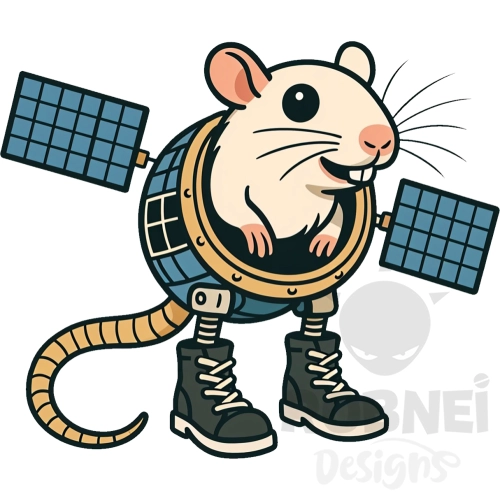 Cacasito Satelito Animado Robnei